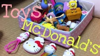 Coleção Brinquedos do Mc Donalds [upl. by Anreval]