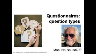 Questionnaires types of questions you can ask [upl. by Ezaria499]