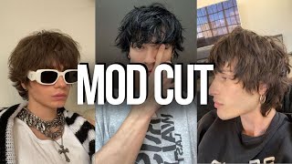 EL MEJOR estilo de CORTE MEDIOLARGO para HOMBRE  PEINADO MOD CUT TEXTURA [upl. by Drolyag984]