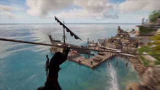 Lestikos Settlement stylish parkour Korfu Island AC Odyssey [upl. by Jecon549]