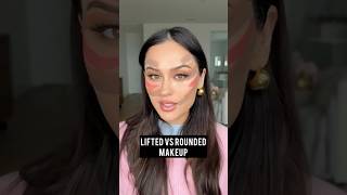 Lifted VS Rounded Makeup l Christen Dominique [upl. by Skrap537]