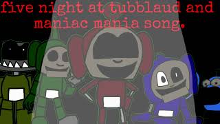 five night at tubbyland and maniac mania song yppah jump scared☠️☠️☠️￼￼ [upl. by Eniffit]