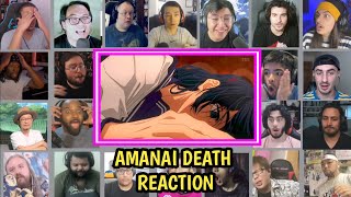 AMANAI DEATH REACTION  Jujutsu Kaisen Season 2 Reaction Mashup 呪術廻戦 第 [upl. by Alexio]