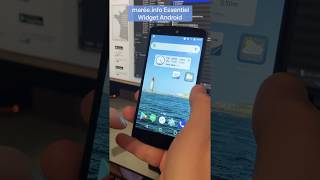 maréeinfo Essentiel  widget Android  Horloge des marées [upl. by Ahsimac]