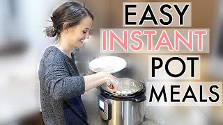 4 EXTREMELY EASY amp AFFORDABLE INSTANT POT MEALS  SIMPLY ALLIE [upl. by Padraig993]