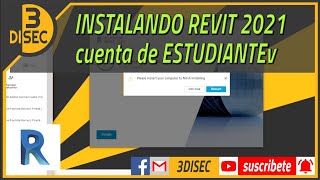 Instalando Revit 2021 cuenta de estudiante [upl. by Milton]