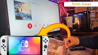 Cómo poner un juego a Nintendo Switch por primera vez [upl. by Dorolisa567]