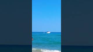 Beautiful beach south of France near Perpignan August the turquoise water dunes beach walks [upl. by Larrie]