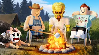 Roblox Camping Trip with Friends [upl. by Lemahs]