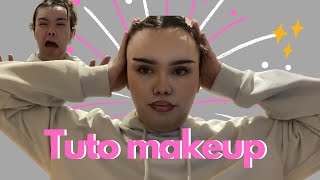 UN MAQUILLAGE CATASTROPHIQUE  tuto Makeup [upl. by Lorelie]