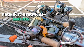 My Rare Fishing Rod and Reel Arsenal  2022 [upl. by Inafets665]