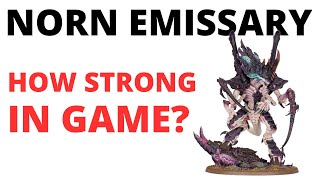 Norn Emissary Full Rules Review in Codex Tyranids Is it Good in Game [upl. by Seugram223]