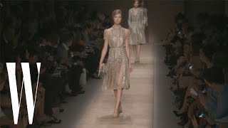 Valentino Spring 2013  runway fashion show  W Magazine [upl. by Lipscomb]