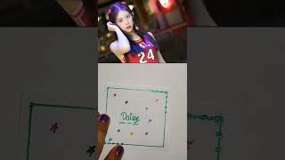 Momoland Daisy name drawingMaan Meri Jaan song drawing kpopidol daisy daisydaisyidol kpop 🌹🌹🌹 [upl. by Fessuoy]