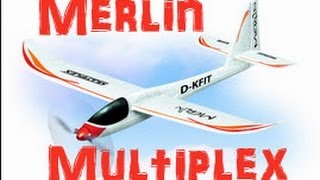 Multiplex Merlin Model Kit Electric Motor Glider [upl. by Vincenz]