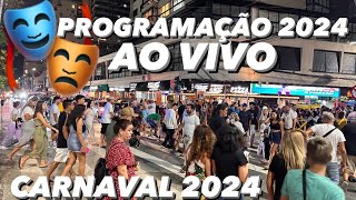 Balneário Camboriú AO VIVO CARNAVAL 2024 PROGRAMAÇÃOBielTurismo [upl. by Herald]