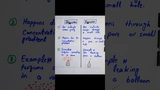 Difference between diffusion and effusion diffusion effusion [upl. by Asserac]