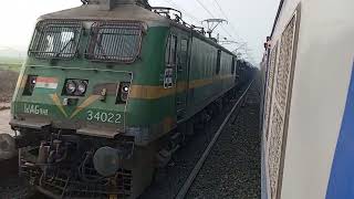 Nalanda NLD Goods Train Crossing [upl. by Plato411]