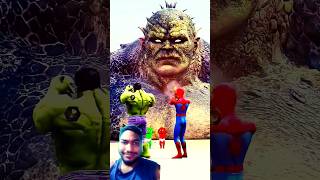 Spider Man amp Hulk saved his babies 😯 shorts spiderman cartoon spidermancartoon tondaygamer099 [upl. by Otrebireh]