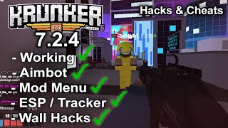 Krunkerio 724 Free Hacks amp Cheats WORKING [upl. by Ytirev]