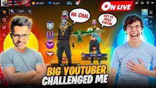 Gameplay with a Random YouTuber From 1 Level ID  Garena Free Fire  Kaal YT [upl. by Conners]