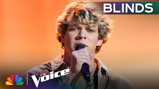 Mor Ilderton Gives Haunting Performance of Dylan Gossetts quotCoalquot  The Voice Blind Auditions  NBC [upl. by Sergo]