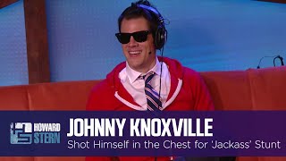 Johnny Knoxville Shot Himself in the Chest for “Jackass” 2010 [upl. by Halli]