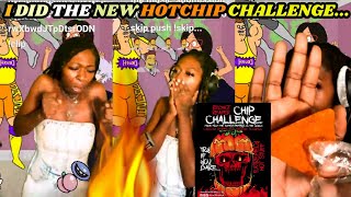 One Chip Challenge on StreamI Ate The Worlds Hottest Chip [upl. by Aphra]