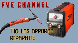 LORCH Handy TIG 180 DC Reparatie [upl. by Etnoled]