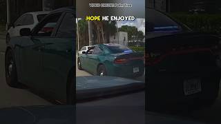 Driver Gets Instant Justice For Cutting Off A Cop [upl. by Nera964]