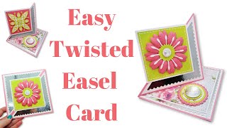 Quick amp Easy Twisted Easel Cards [upl. by Kutzenco]