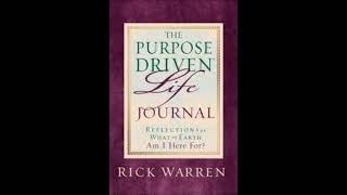 The Purpose Driven Life What on Earth Am I Here For full audiobook [upl. by Drofnats]