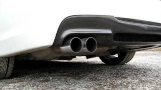 BMW Performance Exhaust on nonturbo 323i E90 sedan [upl. by Matias]