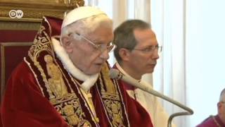 OriginalErklärung Benedikt XVI zum Rücktritt [upl. by Aihseym419]