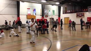 Jason Kifers Traditional Tang Soo Do Form  O Sip Sa Bo [upl. by Eitsirhc]