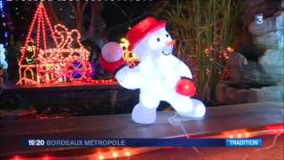 Le concours de la plus belle maison illuminée pour Noël à Pessac [upl. by Haily]