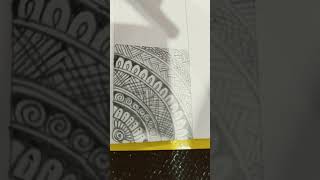 Mandala artmandalaart mandalalovers mandaladrawing Divart7606 [upl. by Nezah]