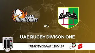 UAE RUGBY DIVISION ONE  Dubai Hurricanes v Abu Dhabi Harlequins [upl. by Aita]