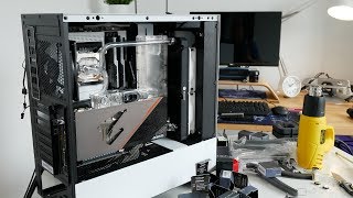 Before you watercool your mid tower PC  NZXT H500i feat Phanteks Glacier [upl. by Eelyram]