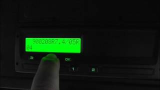 Stoneridge Tachograph How To Access Info On The Display [upl. by Robertson]