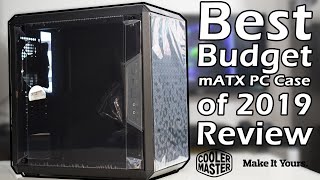 Best budget mATX PC case you can buy in 2019 Coolermaster Mastr Box Q300L Review [upl. by Abate562]