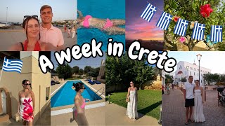 CRETE HOLIDAY VLOG  RETHYMNO VILLA TOUR  JUNE 2024 [upl. by Esineg]