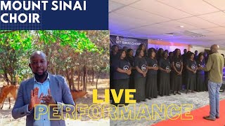 MOUNT SINAI CHURCH CHOIR ON STAGE DURING CHRISTMAS CARLOS FESTIVALS 2020 Must watch video [upl. by Lilahk]