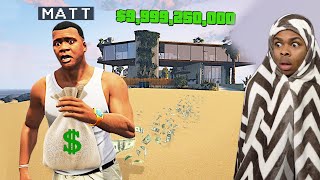 ROBBING A MEGA MANSION IN GTA 5 GTA 5 MODS RP [upl. by Ewer]