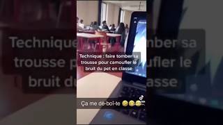 Comment camoufler son pet en classe 🤣 [upl. by Adlare251]