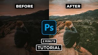 How to Fix Underexposed Photos in Photoshop CC 2MinuteTutorial [upl. by Chemaram260]