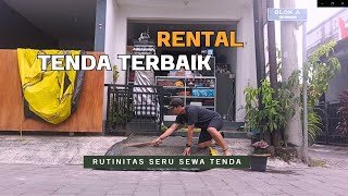 MENGINTIP SERUNYA RENTAL TENDA CAMPING  RENTAL TENDA CAMPING TERBAIK  PERLENGKAPAN OUTDOOR [upl. by Ludly]