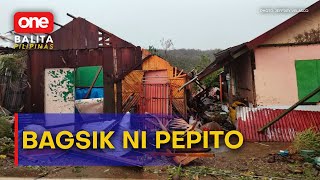 OBP  Super typhoon PepitoPH nagparamdam ng bagsik sa maraming probinsya [upl. by Neom]