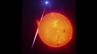 AR Scorpii Binary Star Sys 1st Pulsar Discovered in White Dwarf space shorts [upl. by Towny]