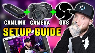 How To Setup A Camera For Streaming Or Recording With OBS With Elgato Cam Link [upl. by Bryanty]